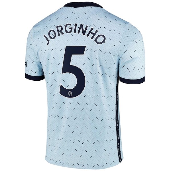 Camiseta Chelsea NO.5 Jorginho 2ª 2020-2021 Azul